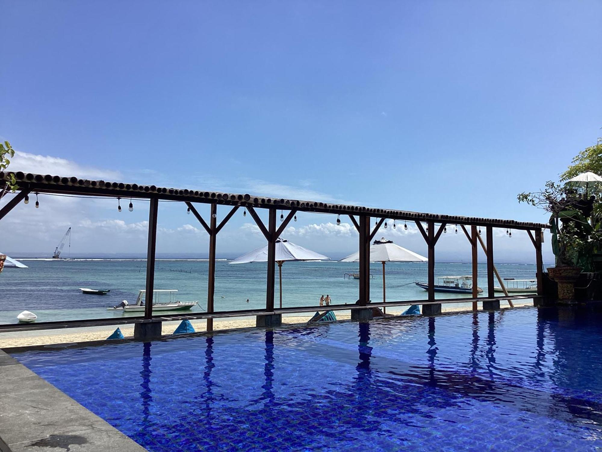 Linda Beach Hotel Nusa Lembongan Exterior foto