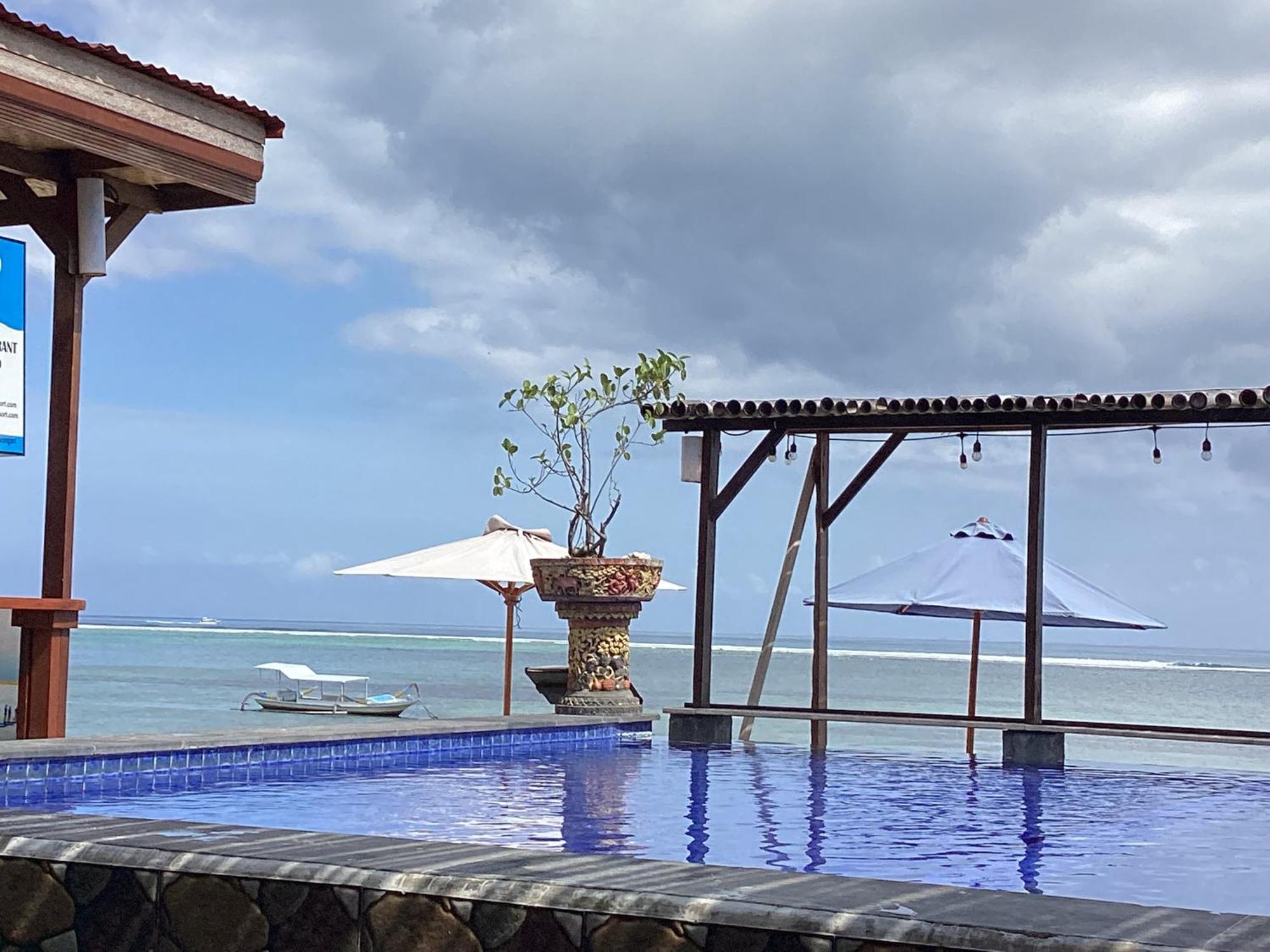 Linda Beach Hotel Nusa Lembongan Exterior foto